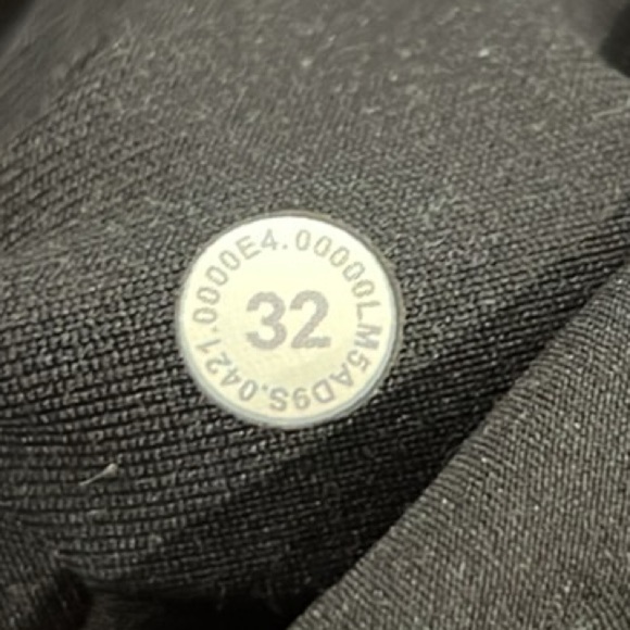 Lululemon Athletica men’s ABC slim fit black pants size 32 - Picture 11 of 12